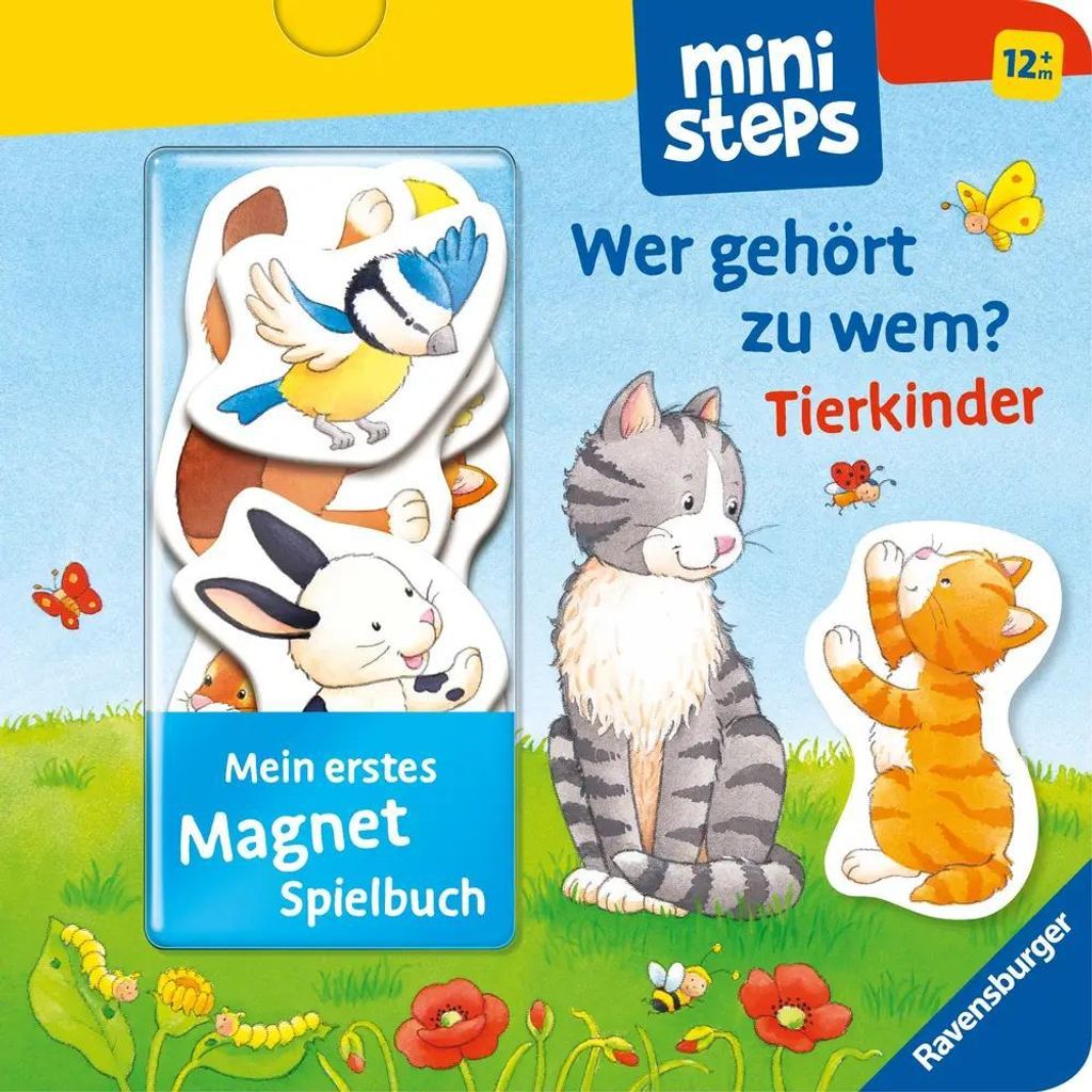 ministeps: Mein erstes Magnetbuch: Wer gehört zu wem? Produktbild 