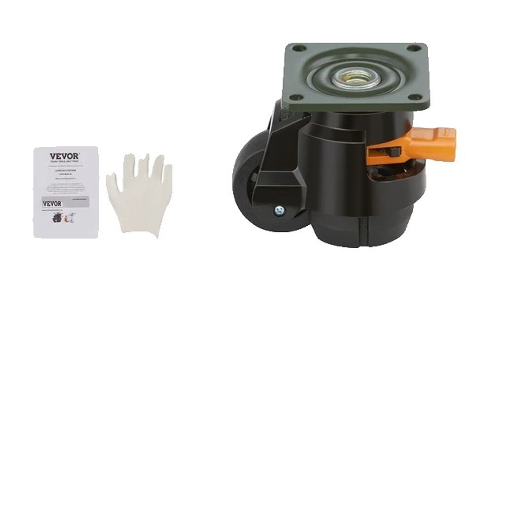 Nivellierbare Rollen, Schwerlast, Schwenkrollen, C 2in