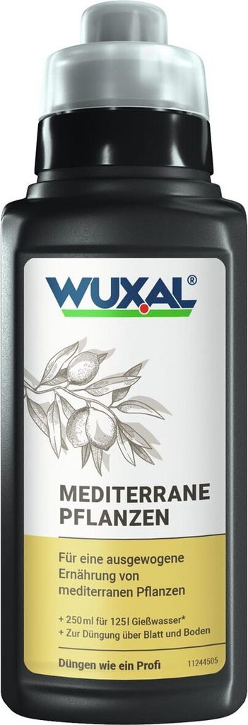 WUXAL® Mediterrane Pflanzendünger 250 ml Liter für 125 Produktbild 