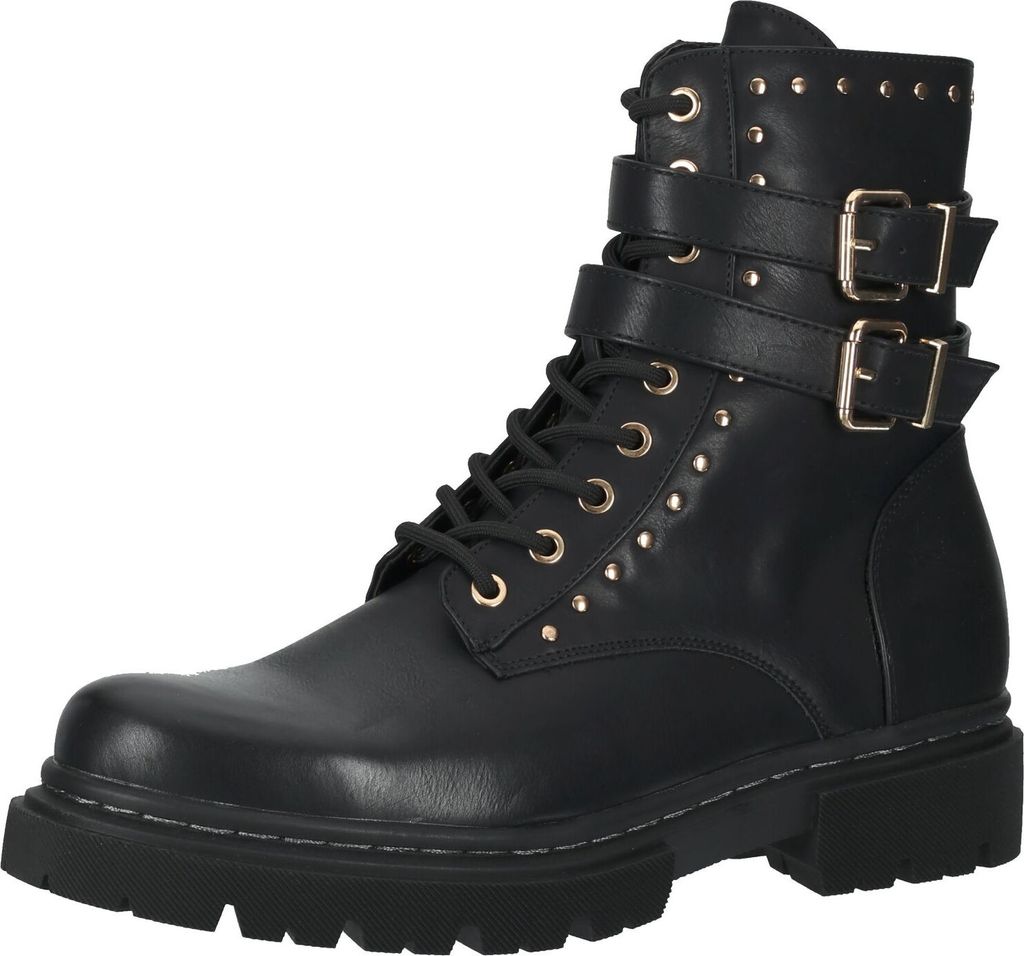 Fitters Footwear Stiefel in Übergrößen Schwarz 2AC3805 Tatia Black große Damenschuhe