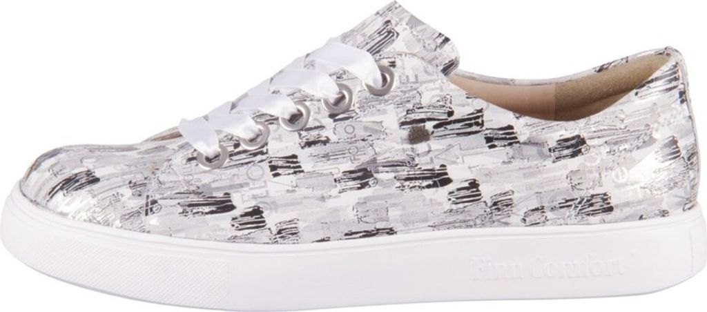Finn Comfort Komfort Schnürschuhe Elpaso Damen 31303638353231 Silber 38 1/2 EU