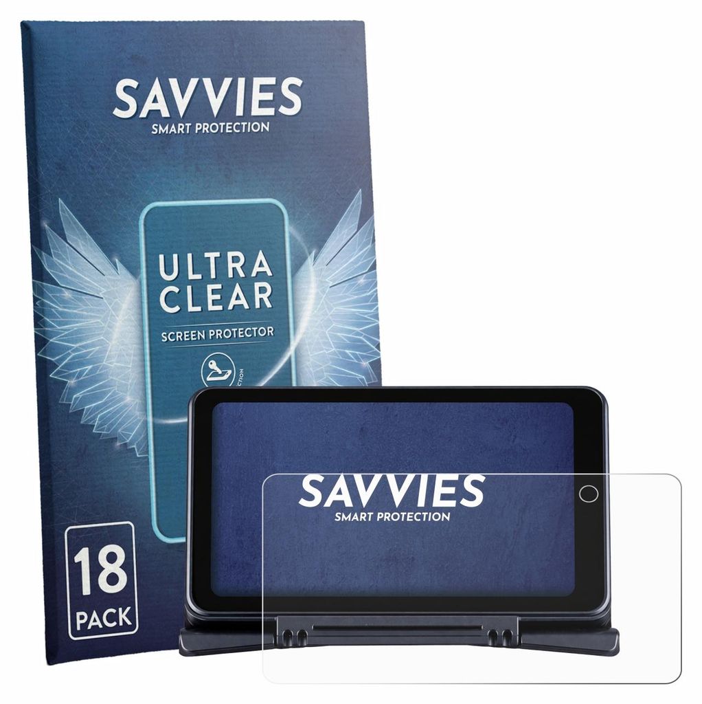 18x Für Xhorse Dolphin II XP-005L Schutzfolie Savvies Displayschutz Display Schutz Folie Klar Transparent