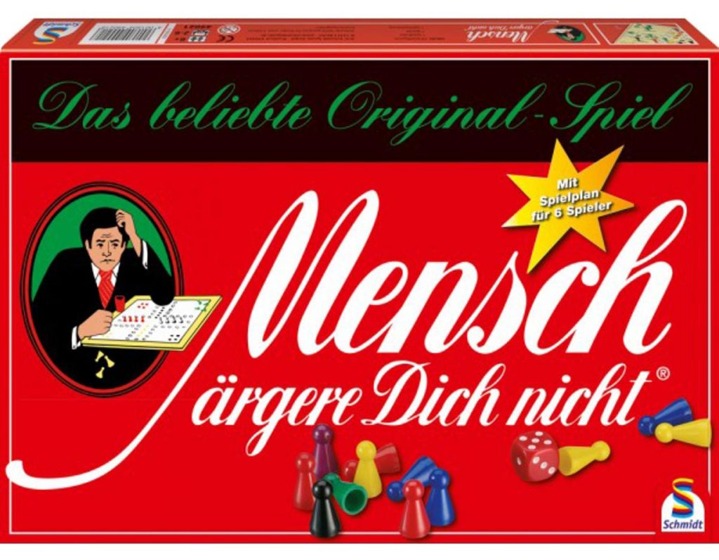 Mensch ärgere Dich nicht. Der Klassiker. Kleine Ausgabe Produktbild 