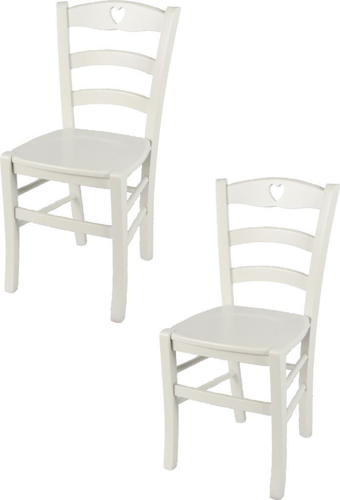t m c s Tommychairs - 2er Set Stühle CUORE für Küche und Produktbild 