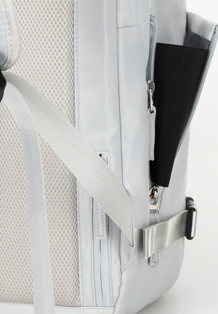 Sac à Dos Avion Multifonctionnel Blanc Crème Polyester Extensible - 13