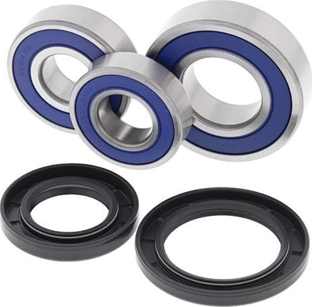 Radlager Satz mit Simmerring für Hinterrad Yamaha MT-09 850 A Street Rally ABS Baujahr 2014 von All Balls Racing - Neu