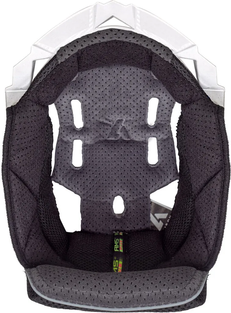 Coussinets de Joues Gris Blanc pour Casque Airoh Aviator 3 en Taille S