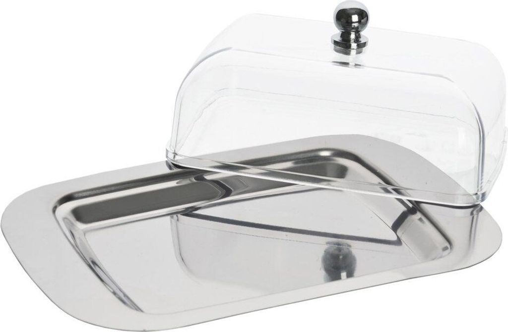 Orion Butterdose mit transparentem Deckel Butterschale Produktbild 