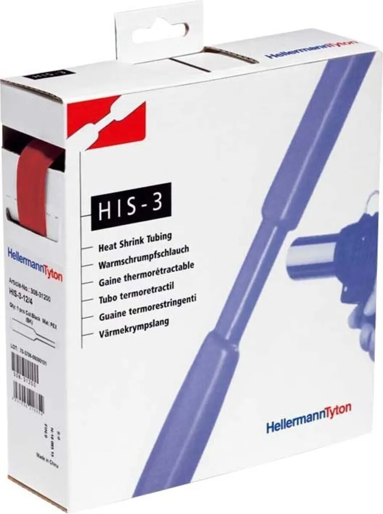 HellermannTyton CLAMP CIRCUITO CALDO. DW 3METRI (HIS-3-24/8 ROSSO)