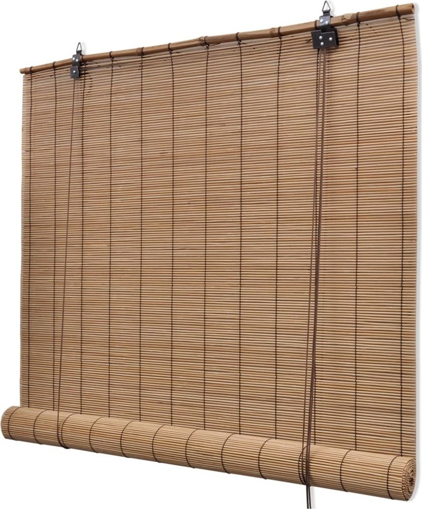 Bambusrollo 150x160 cm Braun