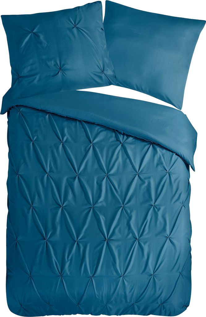 Pure Steppfalten Bettwäsche 240 X 200/220 cm 100% Microfiber