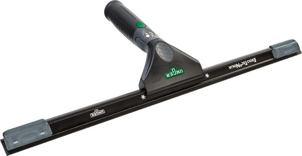 UNGER ErgoTec Ninja Fensterwischer 40ð Breite 30 cm Griff ergonomisch Soft-Gummi