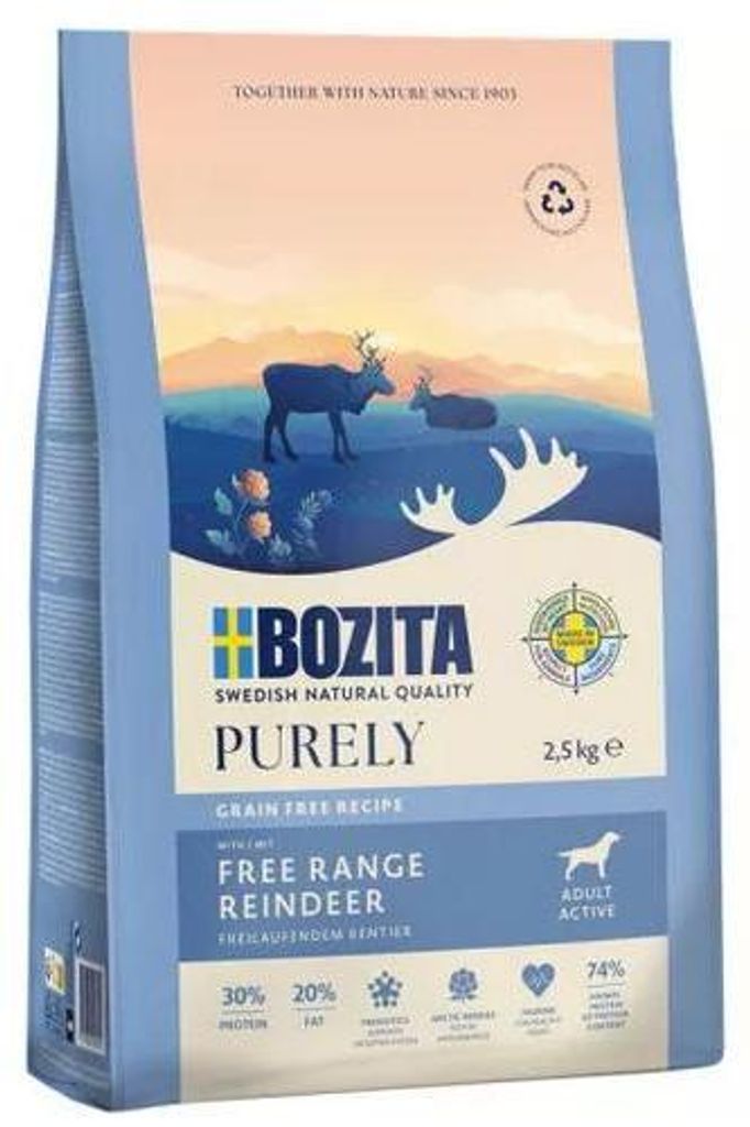 Bozita - Trockenfutter Hund - Purely Adult Active mit Produktbild 