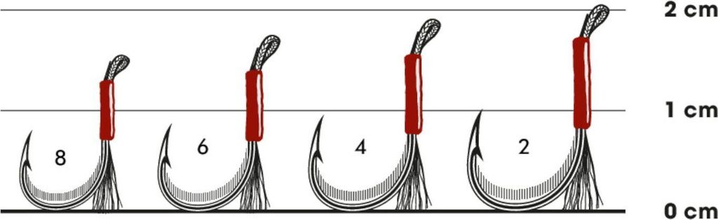 VMC 7122SA Mini Assist Hook - Zusatzhaken, Größe:Gr. 8
