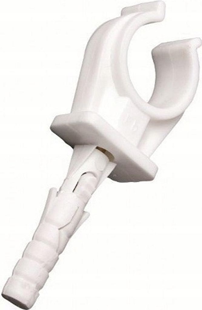 Einzelne Rohrschelle mit Schraubhalterung 16 - 18 mm, 100 Stück, Rohrklemme.