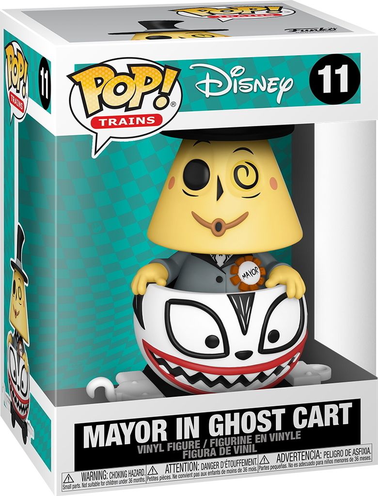 Disney Nightmare Before Christmas - Mayor in Ghost Cart 11 - Funko Pop! - Vinyl Figur
