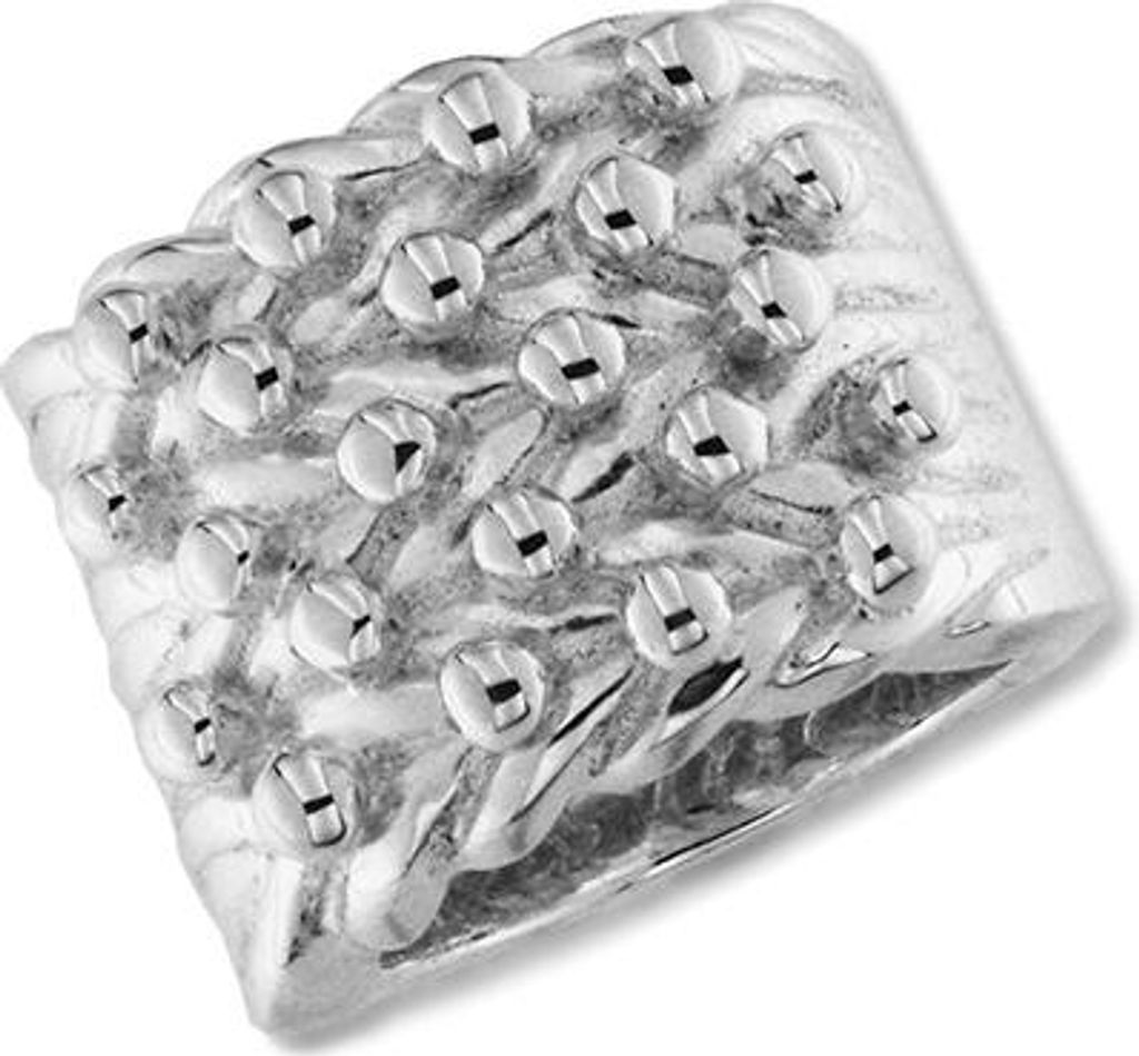 925 Sterling Silber Herren - Ring, 68 (21.6); TRS37957RSY