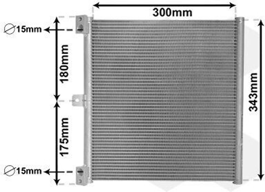 VAN WEZEL 74015701 Kondensator Klimaanlage Klimakondensator für PORSCHE 911 (991)