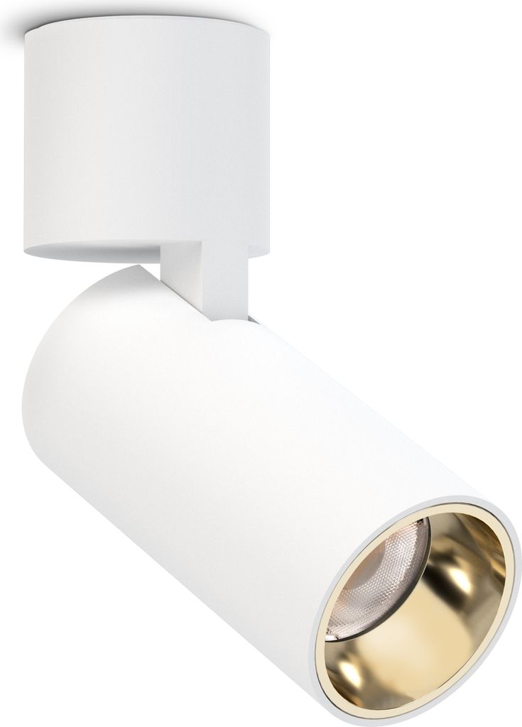 SSC-LUXon POSAO LED Aufbaustrahler Deckenleuchte 30W für Büro, Gewerbe, Küche - Aufbauspot Wandleuchte 2700 Lumen warmweiß 230V