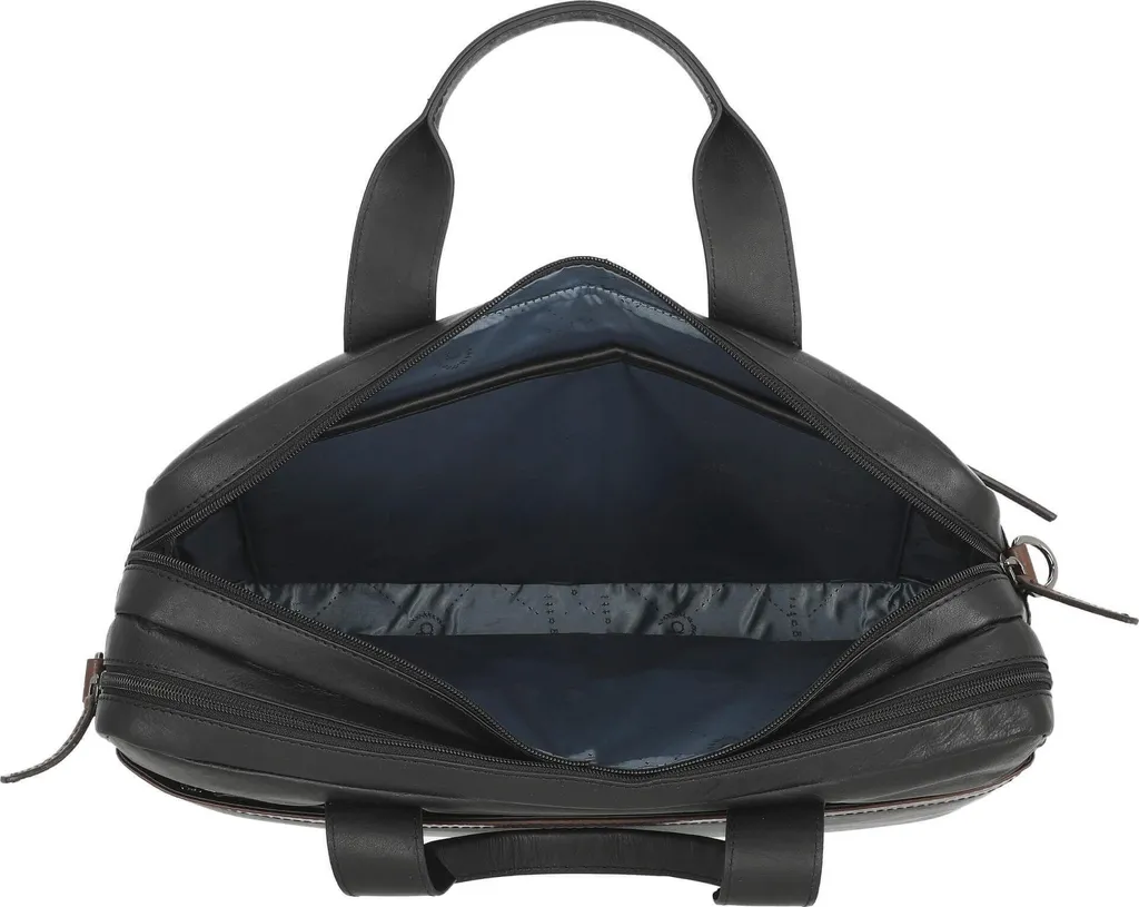 Porte-documents en cuir Bugatti Corso DeLuxe Large avec protection PC - 12