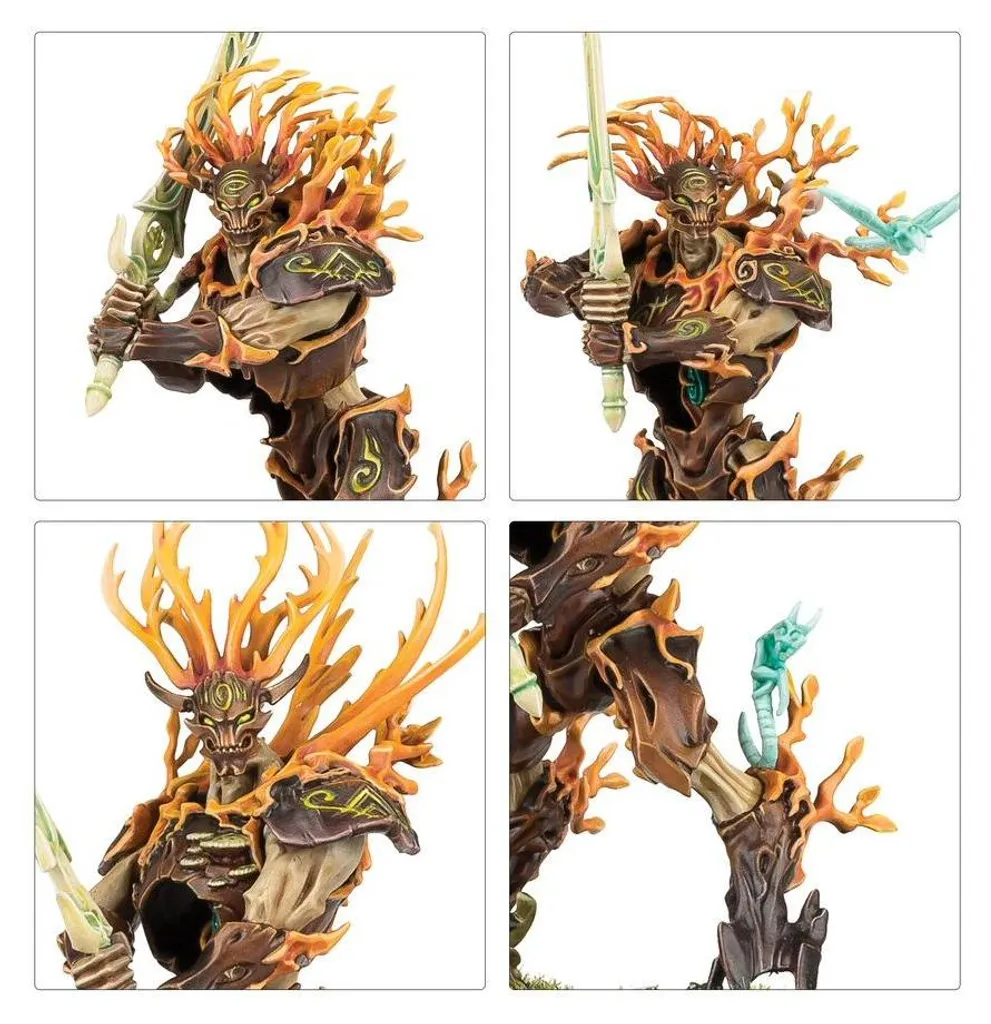 Kit de Figurines Sylvaneth : Bosquet de Strongroot 92-32 pour Warhammer