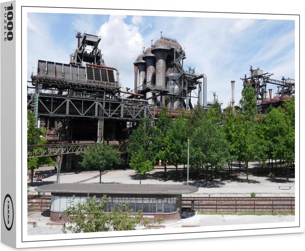 raxxa Premium-Puzzle "Industriedenkmal in Duisburg im Landschaftspark Nord", 1000 Teile