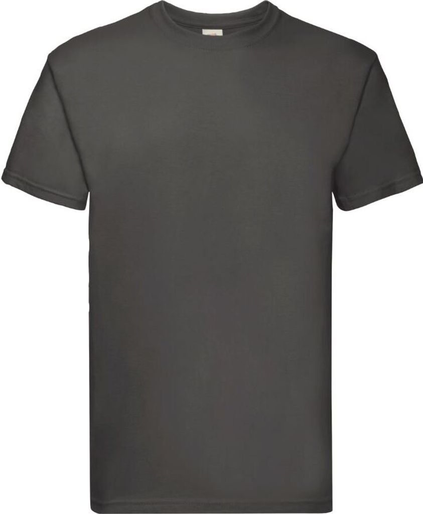 Herren T-Shirt Super Premium T - Hell Graphite, XXL Produktbild 
