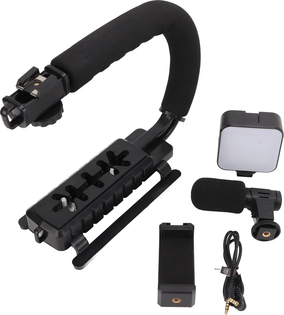 Évitez les vidéos floues avec ce stabilisateur caméra et micro intégré - 2