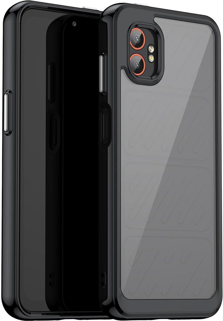 Mobigear Crystal Samsung Galaxy Xcover 7 Pro Hülle Hardcase Backcover - Schwarz