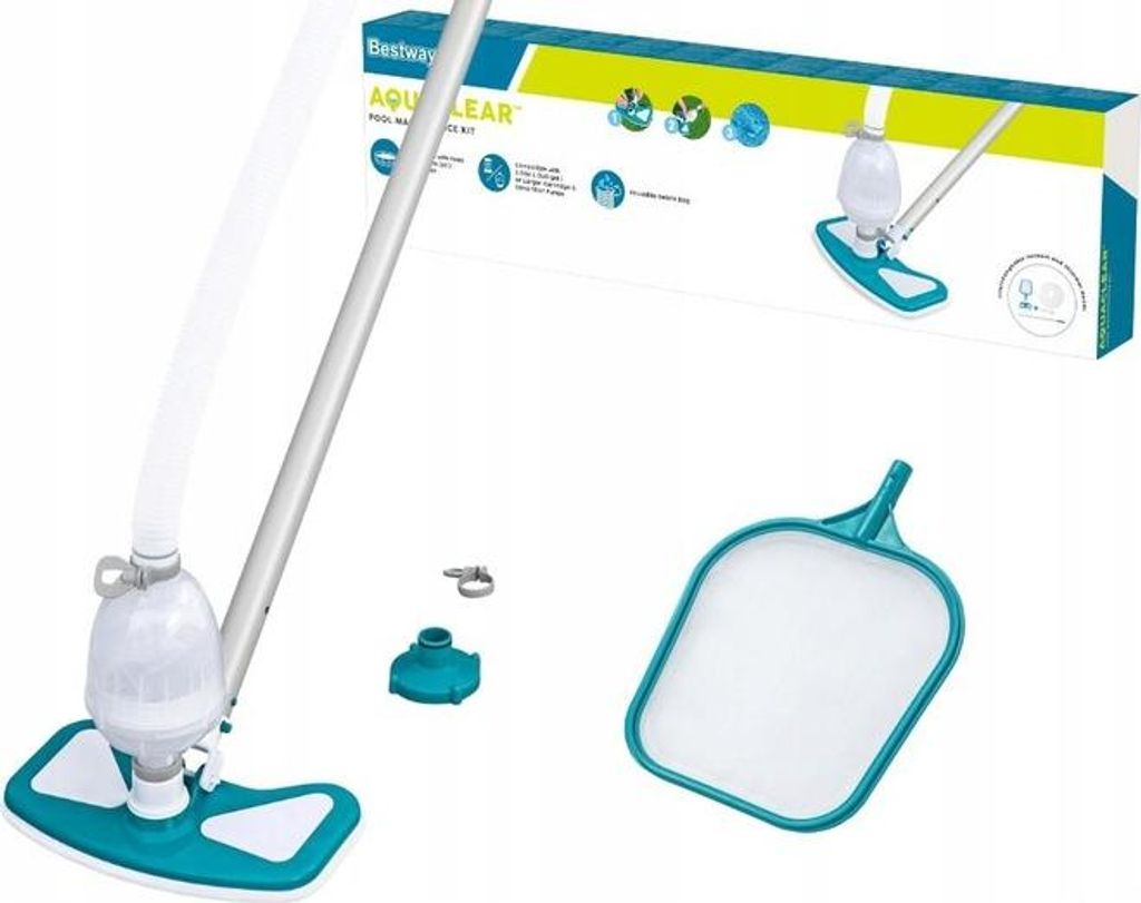 Bestway 58234 / 24, Zestaw do czyszczenia, Niebieski, Zdjęcie produktu 
