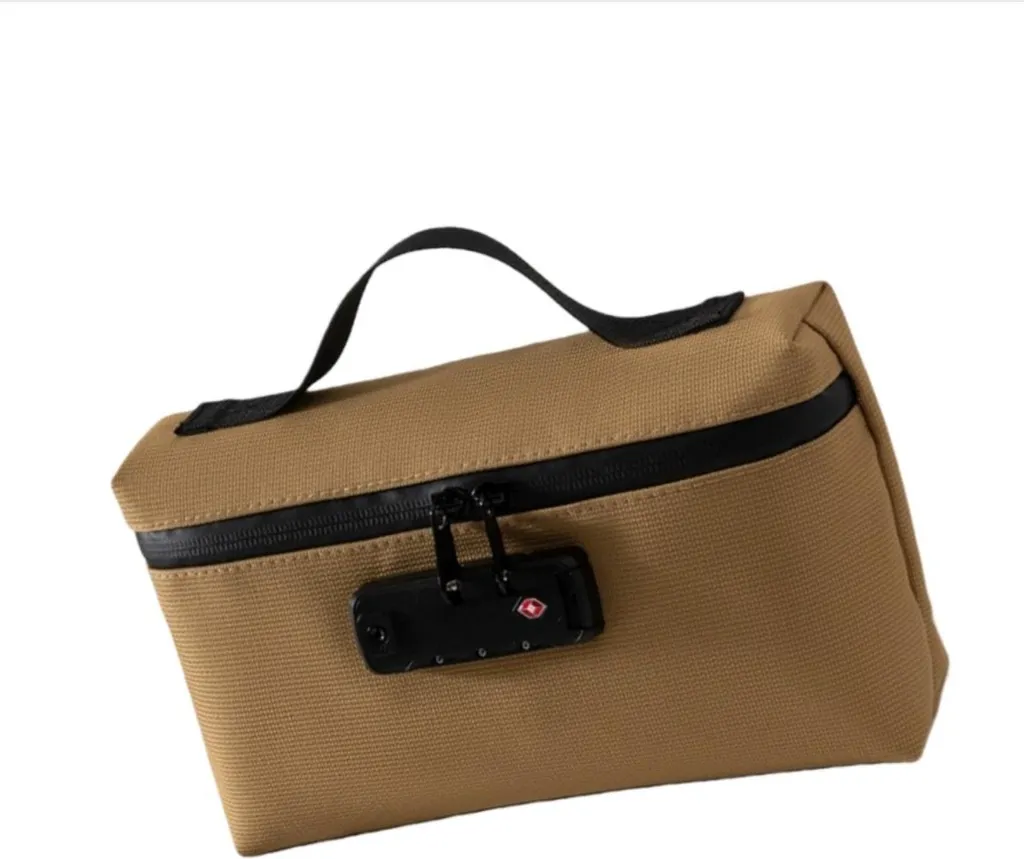 INF Custodia Sicura Marrone - Organizer Famiglia con Serratura