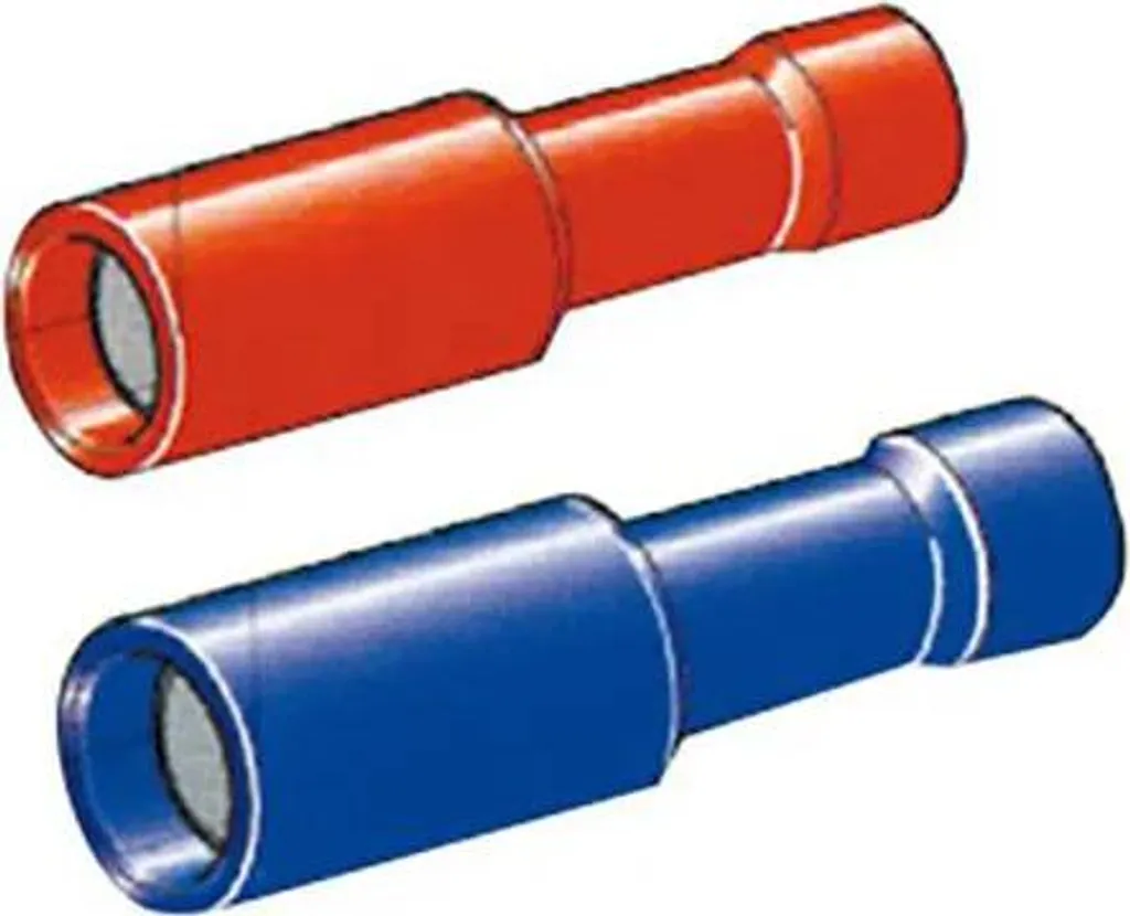 Embouts cylindriques isolés 0.25-1 mm pour câblage bateau et marine x100
