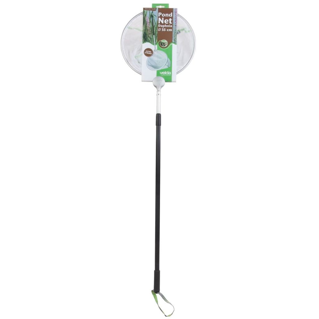 Filet d'étang Velda Daphnia 35 cm avec manche télescopique Image du produit 