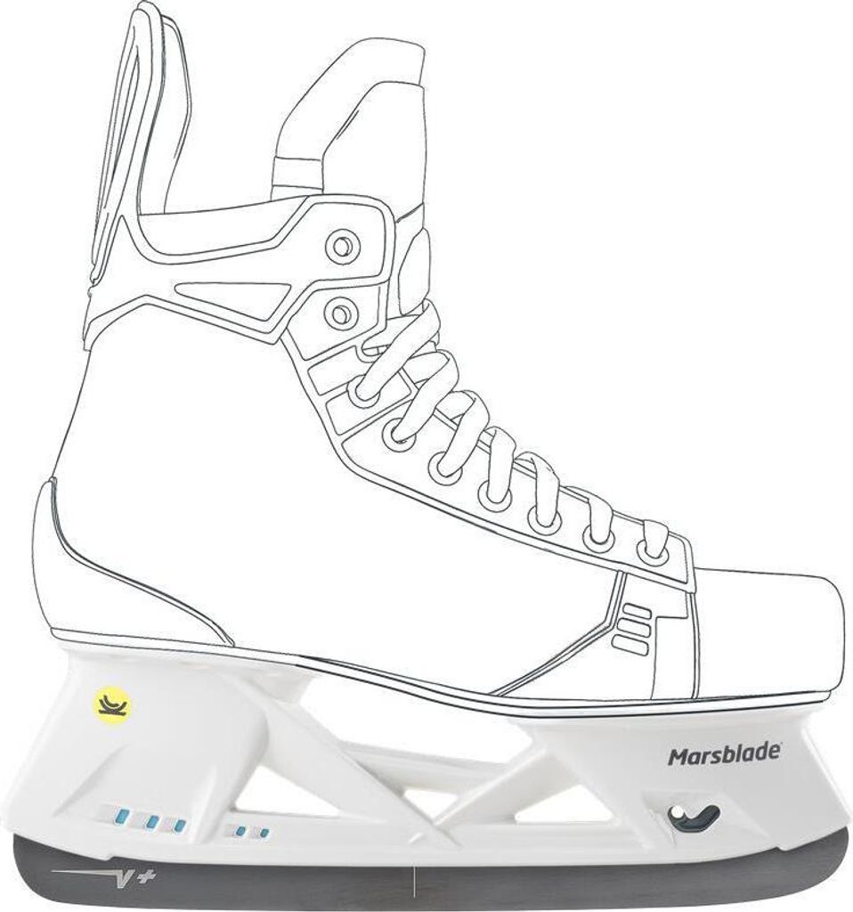 Marsblade I2 Rahmen inkl. Stahl, Größe:8 = 272mm