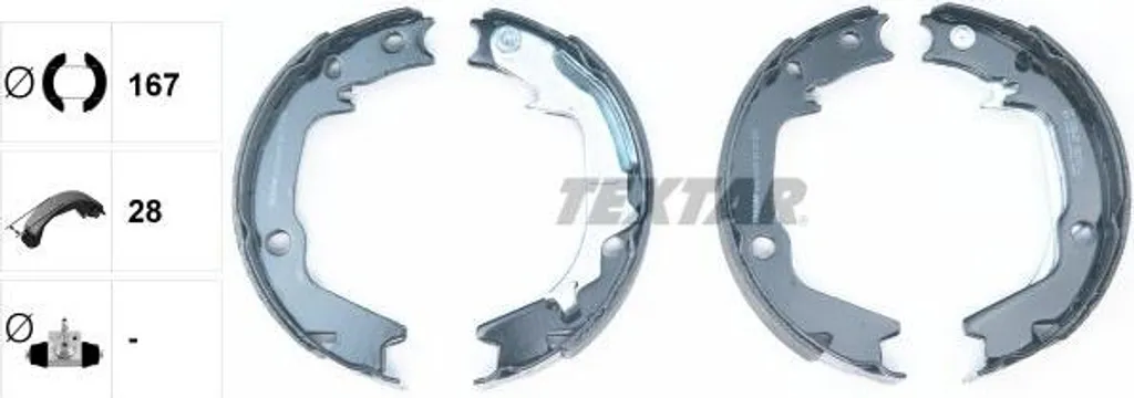 Set Ganasce Freno Textar 91068500 per Sportage e Tucson - Qualità OE
