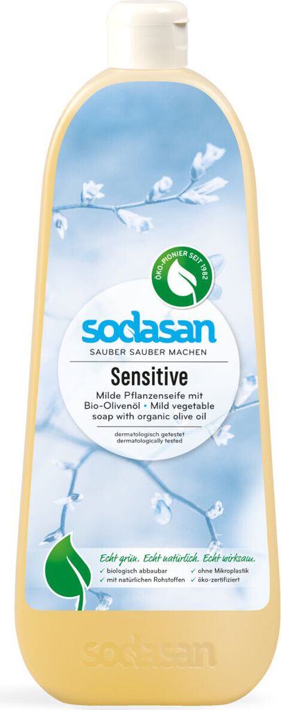 sodasan Sapone liquido Sensitive H3642 1l Immagine del prodotto 
