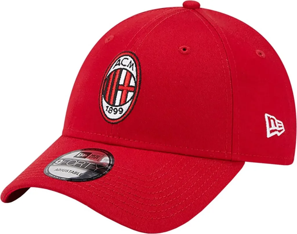 Cappellino AC MILAN 9Forty Core rosso