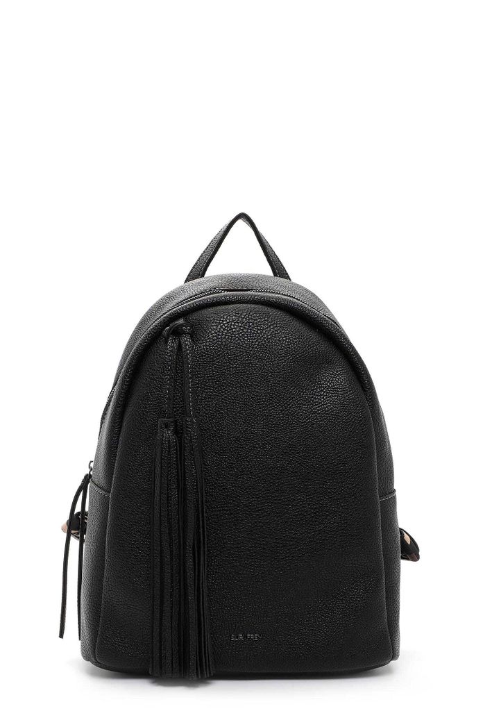 SURI FREY Freizeitrucksack Rucksack mit Laptopfach Kiky City Backpack Black schwarz