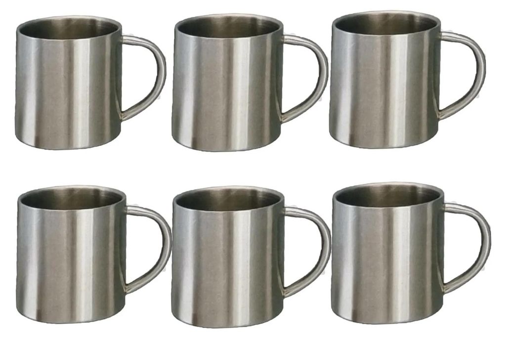 6 Stück Isolierbecher 0,25 L. Thermobecher Kaffebecher Produktbild 
