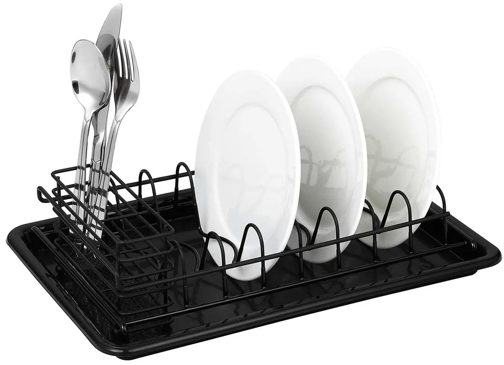 Scolapiatti Moderno Kinghoff KH-1478 Black Design | Accessori Cucina