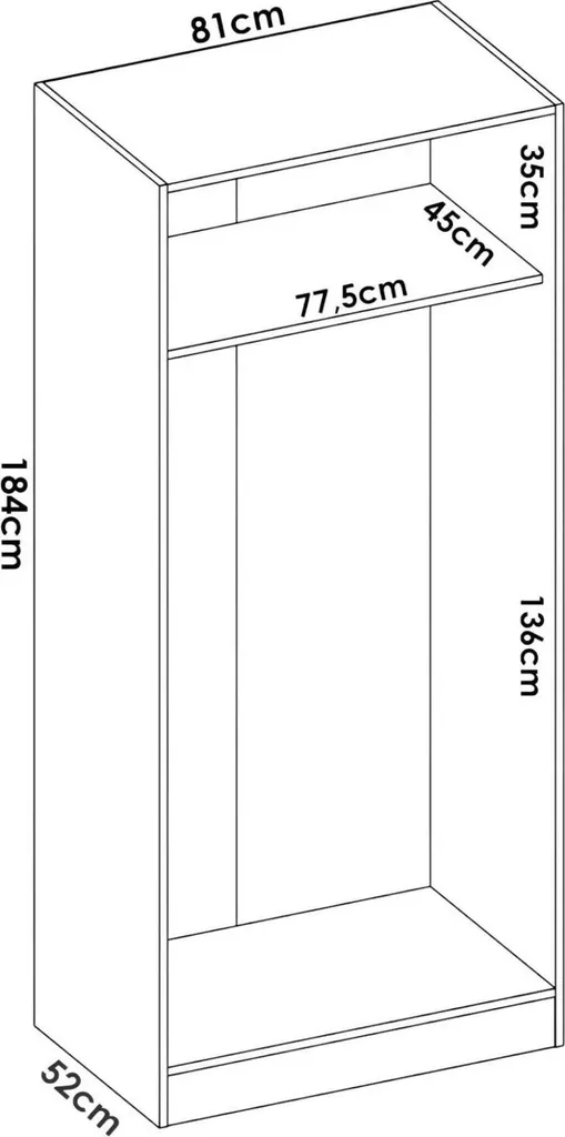 Armoire gain de place Artu pour optimiser les petits espaces - 3