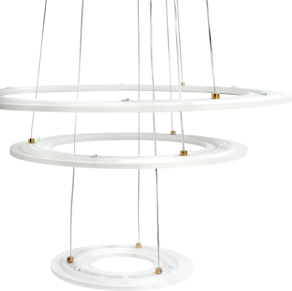 Suspension LED Moderne Or Brossé Toolight G041-3CP pour Salon Design - 4