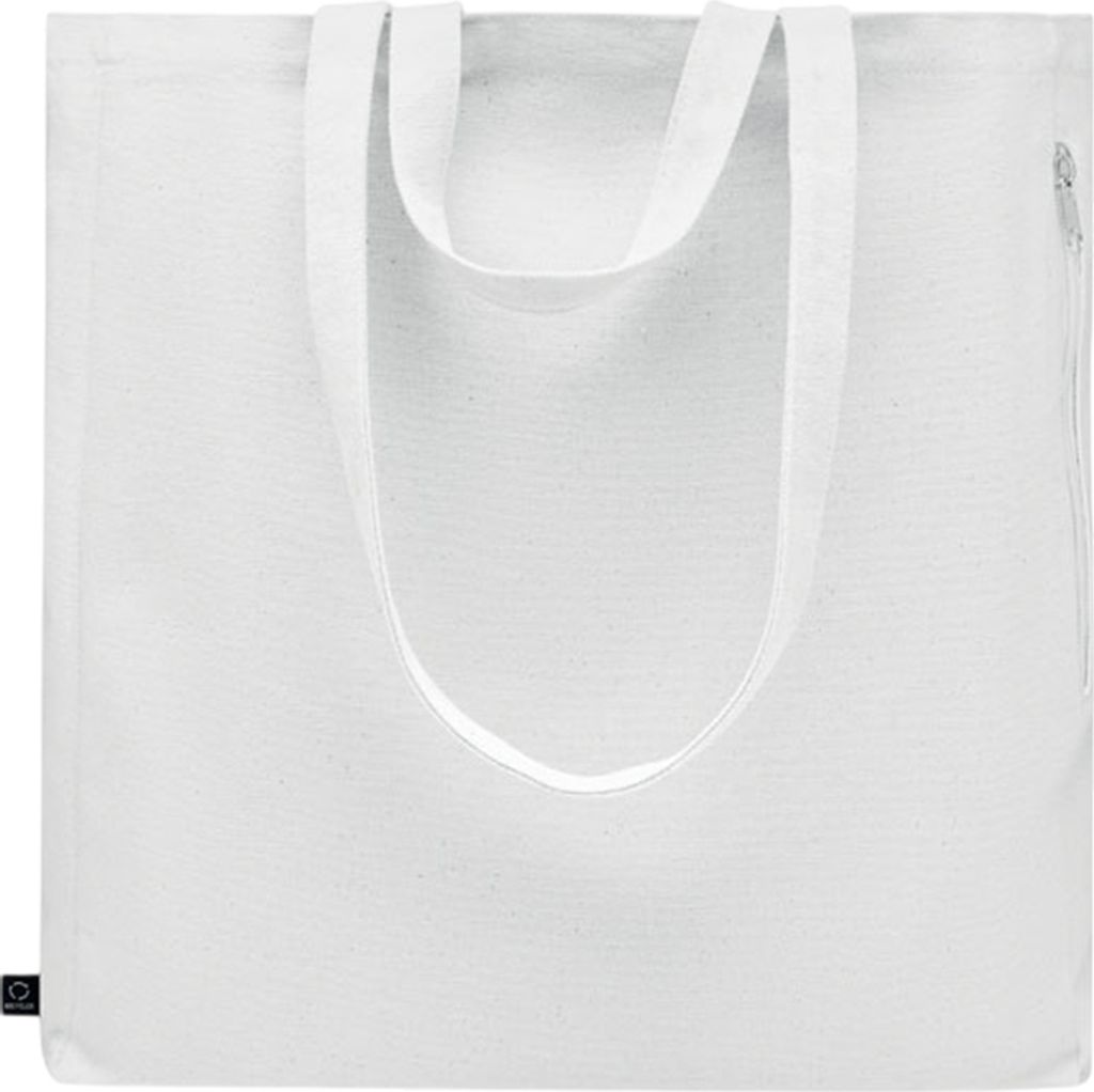 MidOcean - Einkaufstasche "GAVE", Recycelte Baumwolle MO403 (Einheitsgröße) (Weiß)