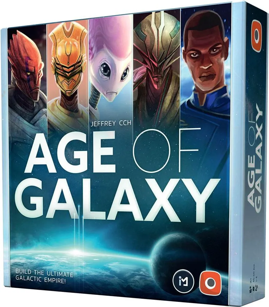 Age of Galaxy Édition ENG - Jeu de Cartes 4X avec Factions Uniques