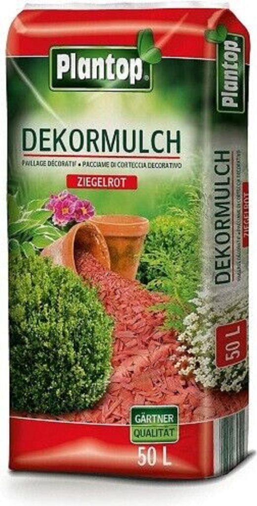 Plantop Decor Mulch ceglastoczerwony 50l Zdjęcie produktu 
