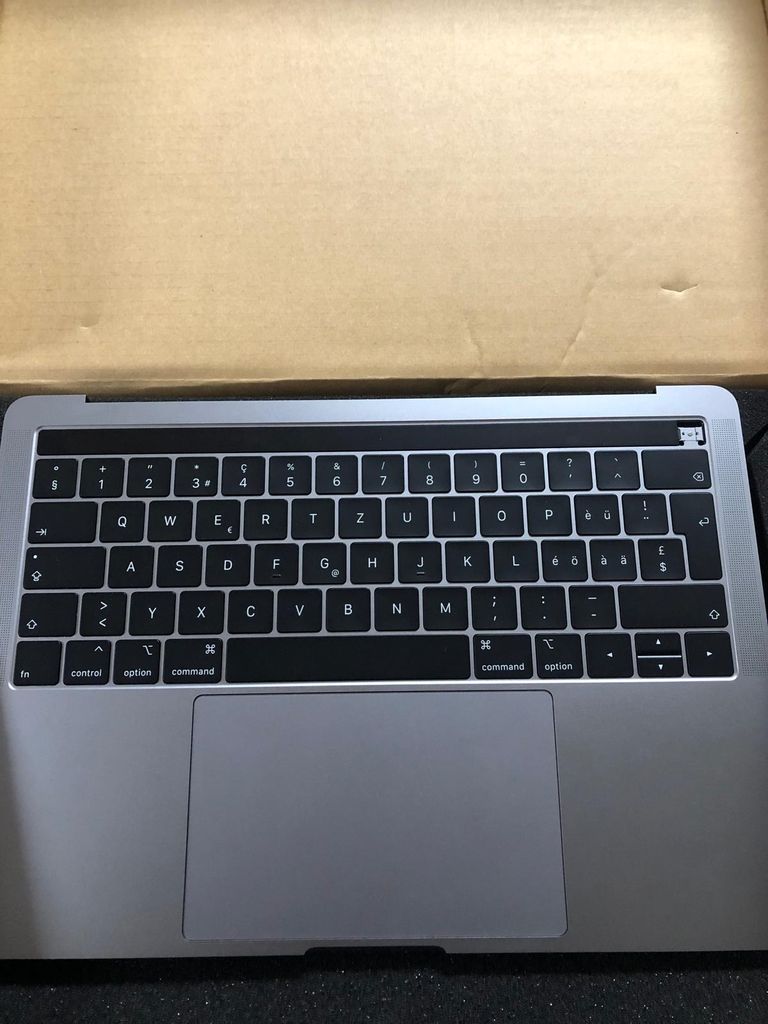 Tastatur für Apple Macbook Pro 13' Keyboard 661-07971 Space Gray