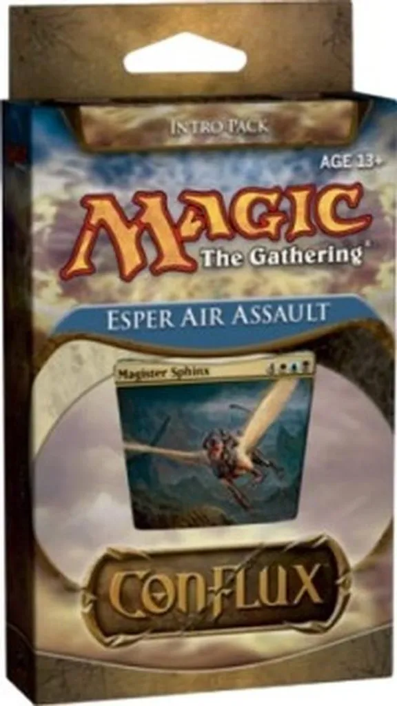 Pack MTG Esper Air Assault Deck Bleu Blanc Noir avec Carte Premium