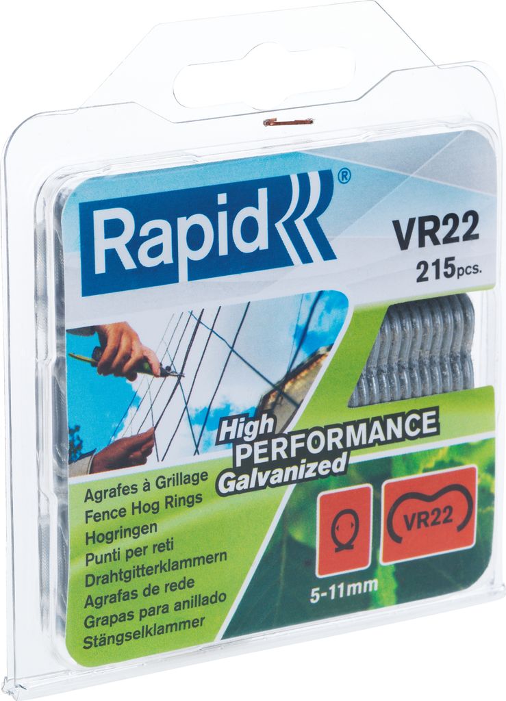 Rapid VR22, Pozinkovaná ocel, Metalická, 215 kusů Obrázek produktu 