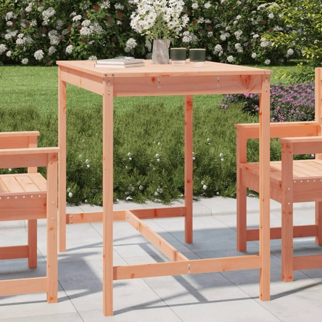 Offerta Tavolo Giardino 121x82,5x110 Legno Massiccio Abete Douglas