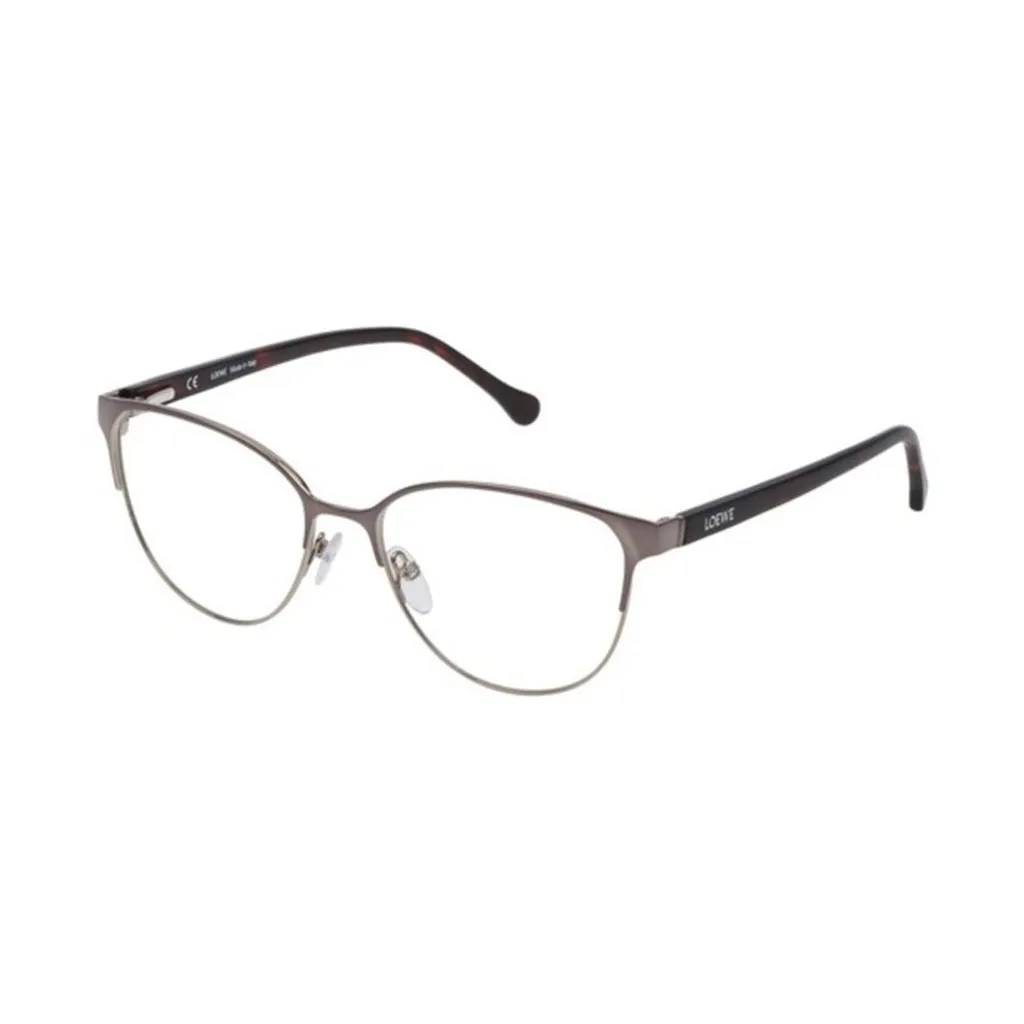 Loewe VLWA18M530SHE Montatura da Vista 55 Oro Rosso Lucido - Lusso Originale